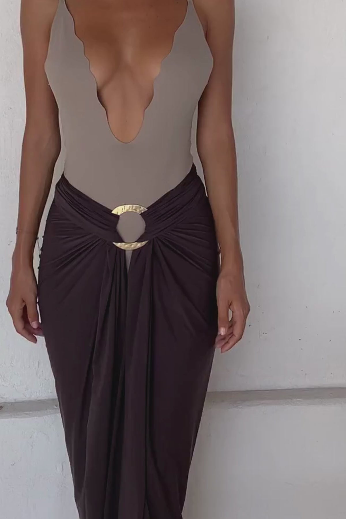 Circe Gold Ring Pareo Ring Cover Up Ring THAIKILA SWIM