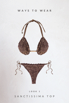 Sanctissima Top Bikini Top THAIKILA SWIM