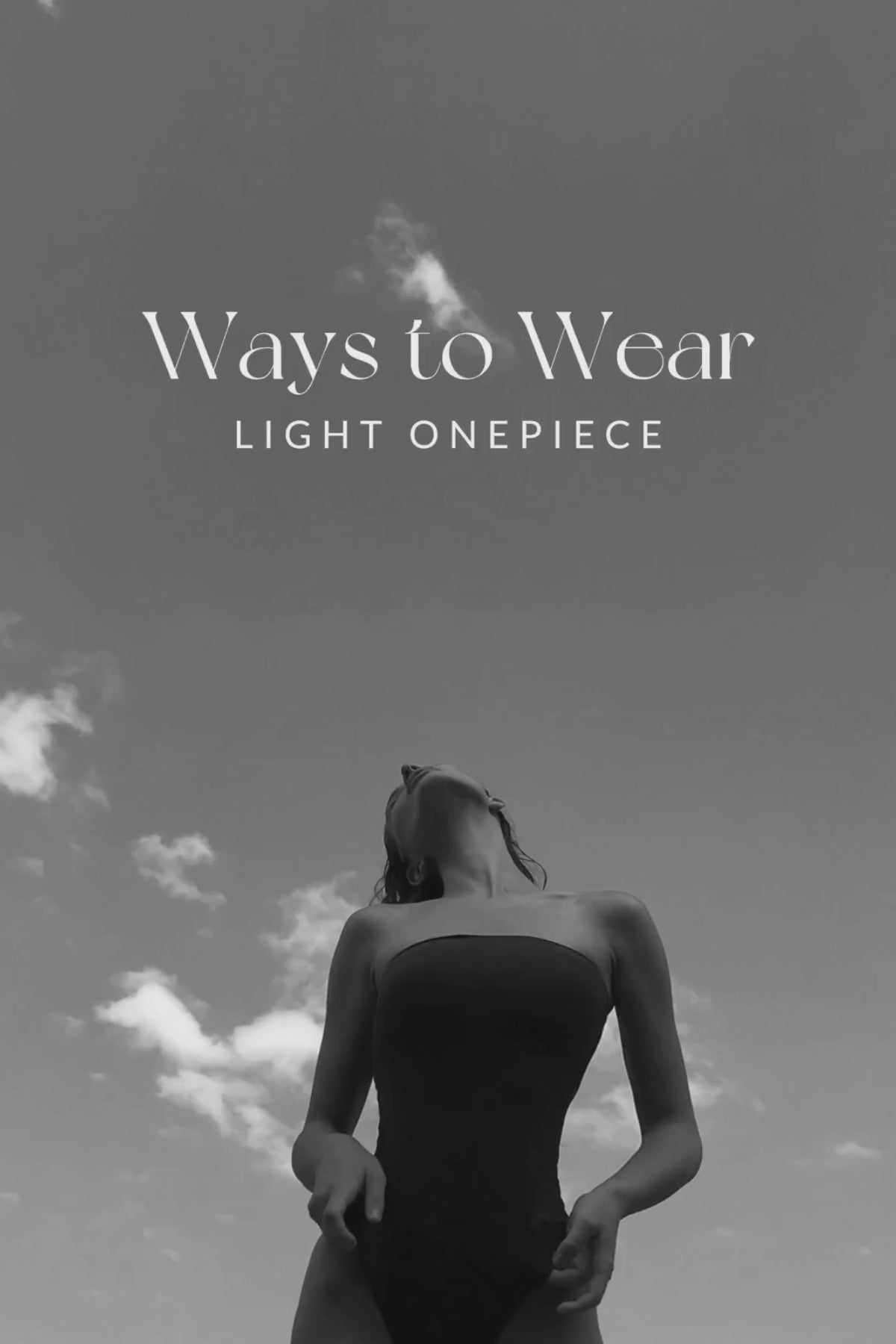 Light One Piece Swimsuit One Piece THAIKILA SWIM